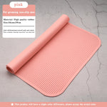 tapis toilettage animal compagnie bleu vert orange rose moderne imperméable 39x56cm 41x69cm horizontal