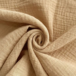 Serviette coton rose pâle rayures fines élégante table restaurant classique absorption'eau
