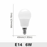 lot ampoules led blanches culot e27 moderne éclairage intérieur salon maison blanc chaud