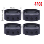 pieds machine laver anti vibration caoutchouc antidérapant ajustable non slip gris moderne