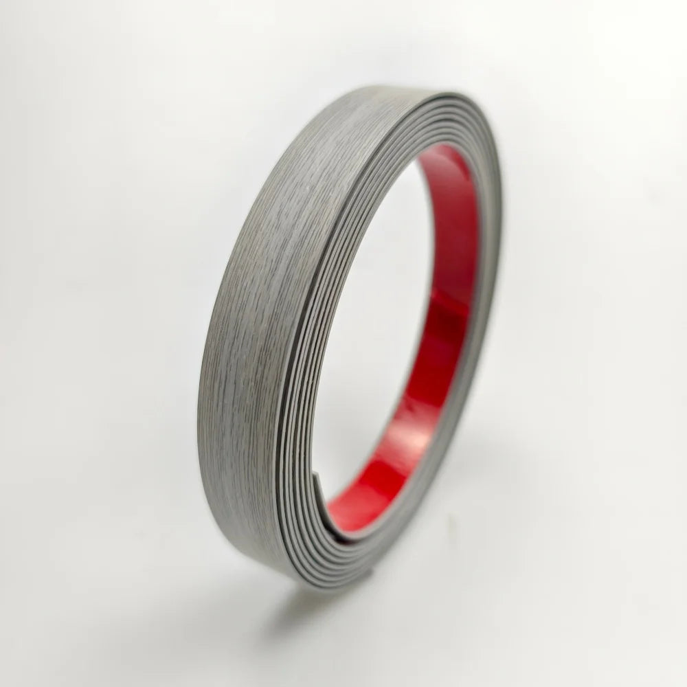 ruban adhésif décoratif pvc 3m 5m rayures horizontales moderne couleur marron foncé blanc beigeclair