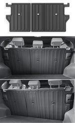 tapis sol voiture noir rayures horizontales moderne tpe avant arrière