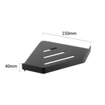 étagère salle bain moderne acier inoxydable argenté noir lisse brillante minimaliste