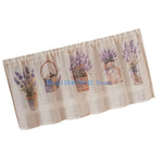 rideau fleurs séchées beige clair rustique opacité 100cm 60cm 70cm 60cm cotonextérieur boutique
