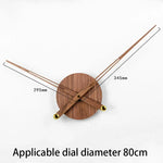 Horloge murale design japonais blanc Ombre Interieur
