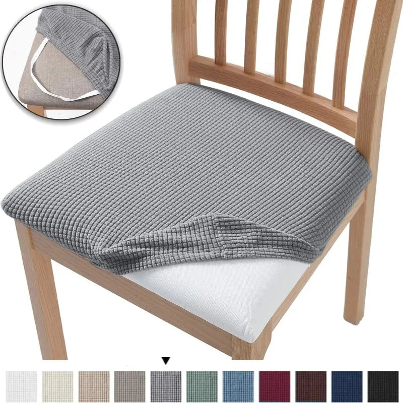 couvre siege chaise moderne polyester gris beige rose vert noir marron carreaux opacité lavable