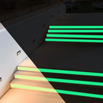 ruban luminescent vert fluo adhésif étanche moderne 10mm 15mm 20mm glow tape