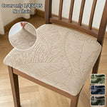 housse chaise moderne imprimé feuille bananier beige clair spandex polyester anti salissure pièces