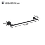 accessoires salle bain noir mat modernes fixations papier toilette verre dents brosse dents