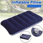 coussin gonflable portable cou coloré fibre pvc moderne imperméable extérieur camping voyage