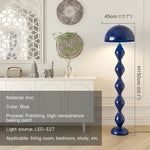 lampe sol moderne spirale verte rouge bleu blanc éclairage intérieur chambre coucher led autonomes