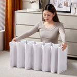 étagère chaussures pliable trois niveaux transparente blanche organisateur rangement moderne placard chambre