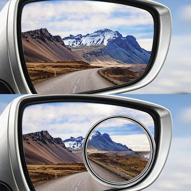 Vue rapprochée du miroir en verre HD