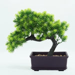 plante bonsaï artificielle pot vert rose violet décoration intérieur maison objet