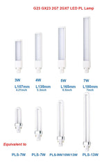Ampoules LED 3W 4W 5W 7W Blanc Froid Opalescent G23 Moderne Fixation Adaptateurs