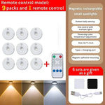 lampe led motion sensor nuit blanc moderne télécommande rechargeable autonomes