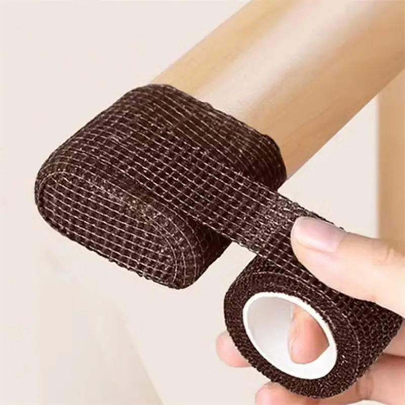 rubans adhésifs antidérapants anti bruit noirs beiges marrons mailles pratiques auto adhésifs