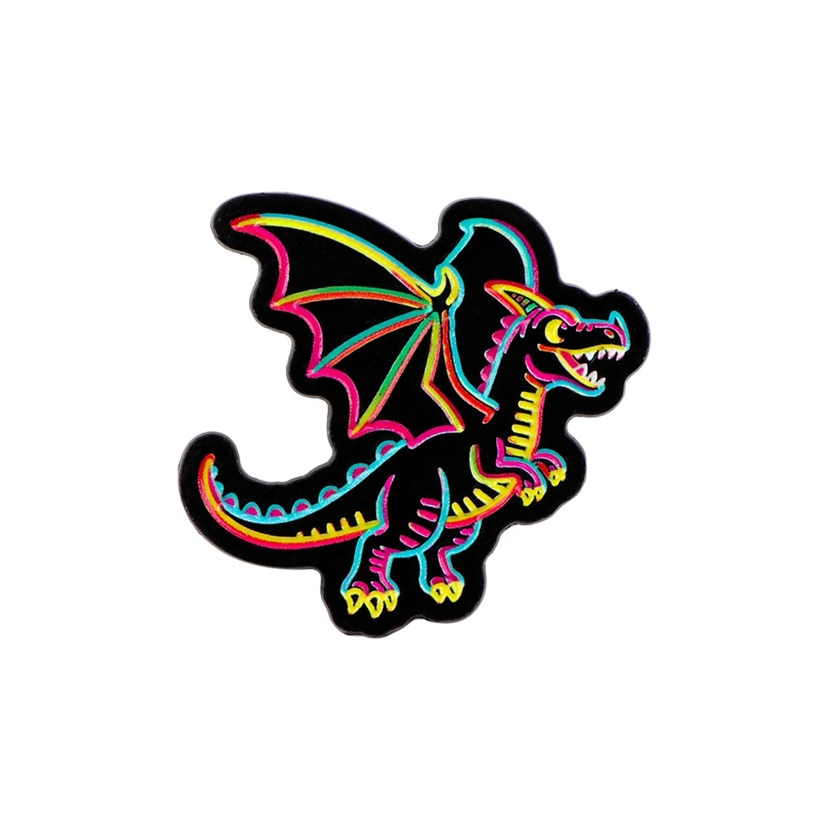 épingles broches dinosaures pop art couleurs vives accessoires cosplay bijouterie décoration sacs dos