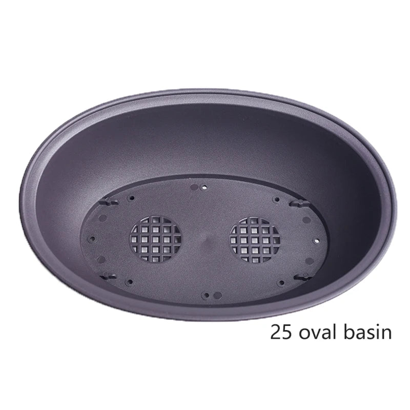 pots bonsaï métal 25cm 35cm grille drainage feuilles vert clair naturel artificielextérieur jardin