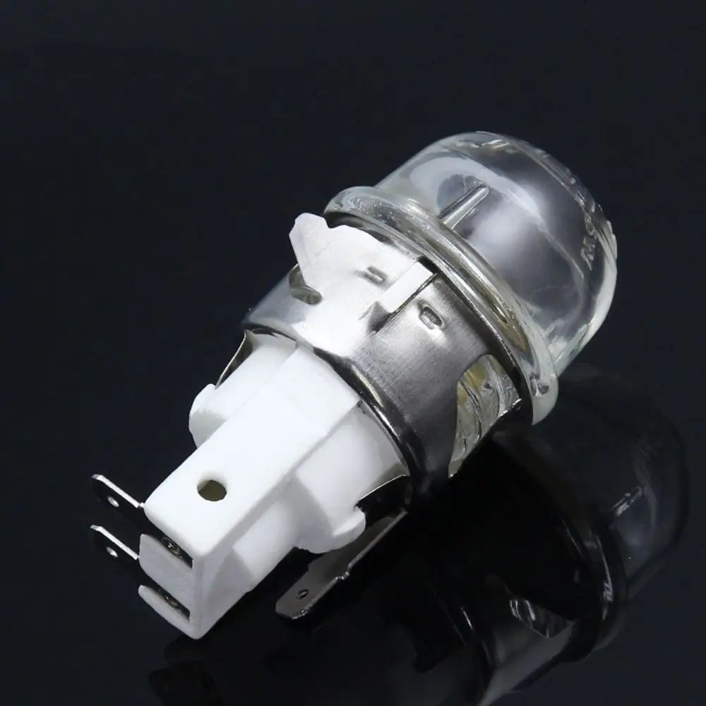 ampoule transparente moderne base céramique e14 verre argenté blanc haute température