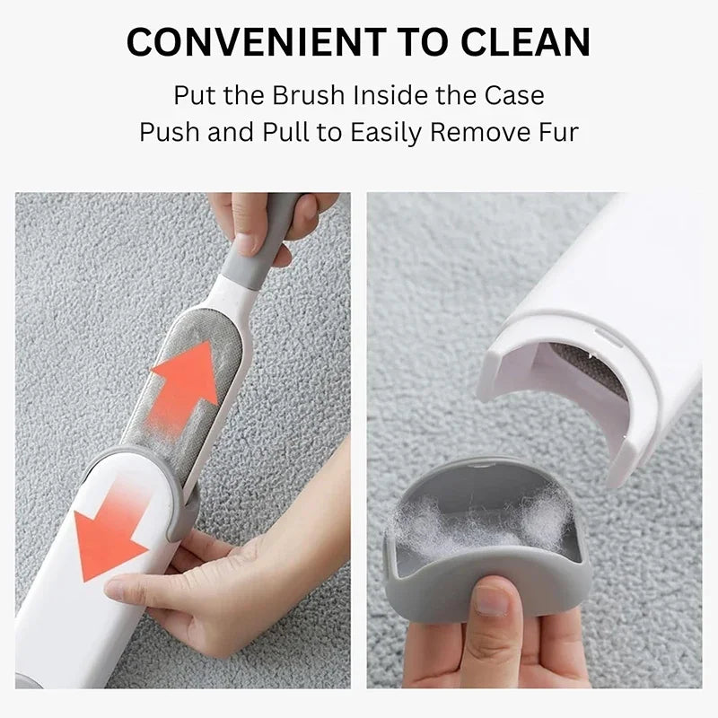 brosse poils anti peluche brosses électrostatiques réutilisables canapé tapis manuel gris bleu adhésif capuchon