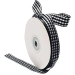 ruban carreaux noir blanc ruban carreaux rouge blanc ruban coton polyester classique 1.5cm opaquet