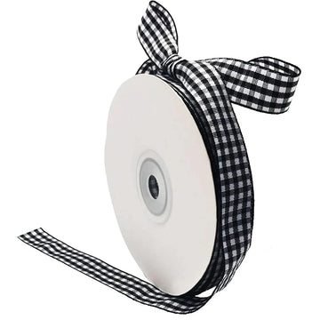 ruban carreaux noir blanc ruban carreaux rouge blanc ruban coton polyester classique 1.5cm opaquet