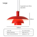 lampe suspendue moderne blanche minimaliste plafonnier salon chambre luminaires intérieur rond épuré