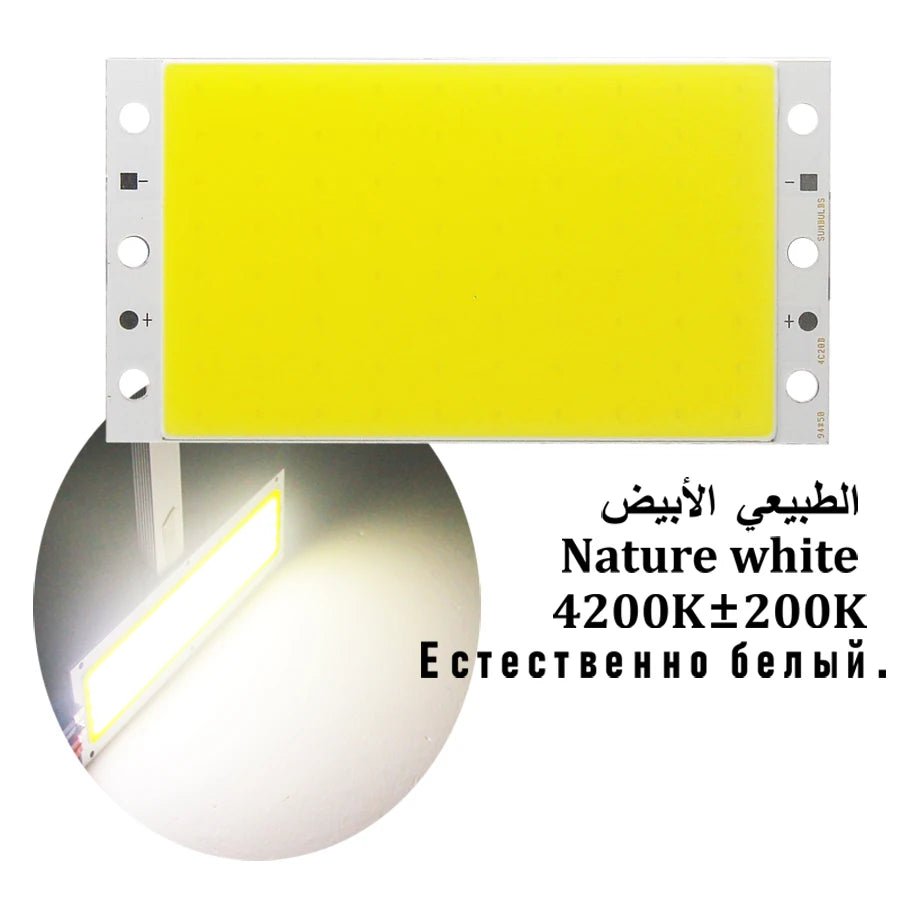 panneau led rouge blanc jaune 94x50mm modernes 16w 1600lm 12v