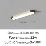 plafonnier led moderne noir bois naturel contemporain autonome flux lumineux variable certifié ccc