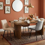 housses chaise velours polyester couleurs unies moderne salle manger anti poussière decoration festive