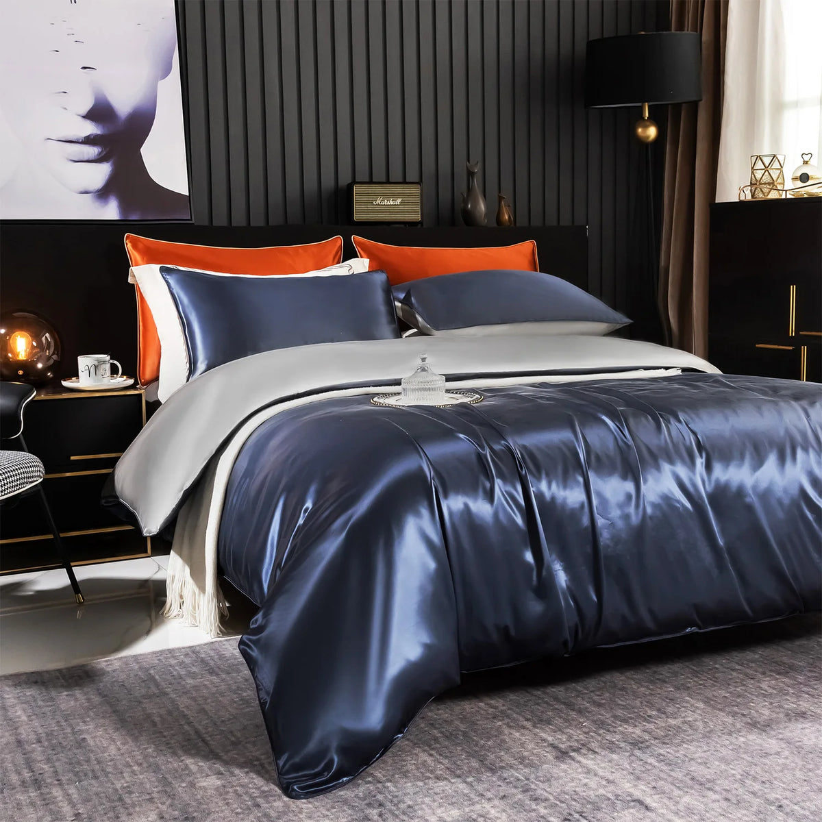 Literie de luxe soie de mûrier certifiée OEKO-TEX