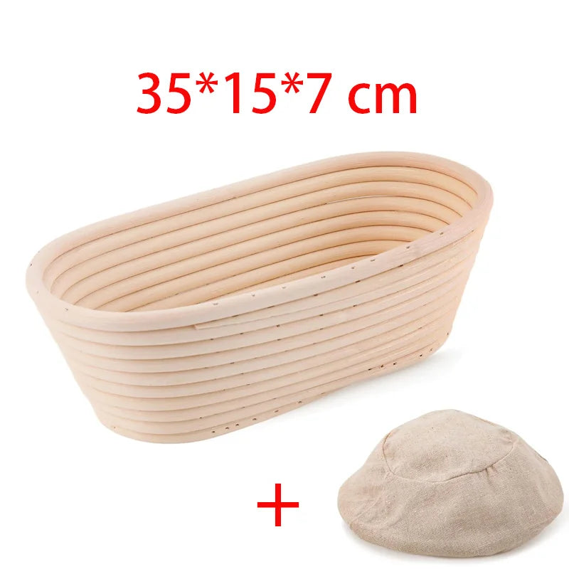 panier pain rattan naturel tissé traditionnel toile lin fermentation artisanal
