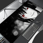 tapis souris anime personnages violet noir abstrait xxl gaming