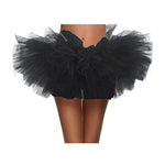 Jupe tutu tulle opaque classique multicolore adulte princesse plissée mini dài dessus genou
