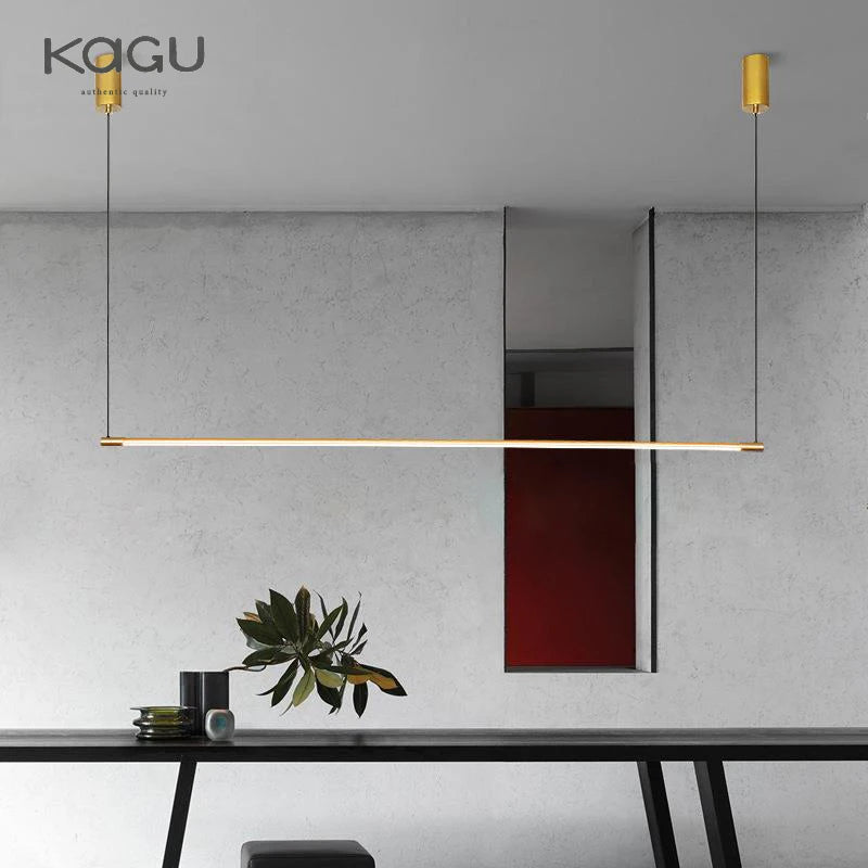 lampe suspendue moderne noir lisse 120cm réglable salon chambre hall