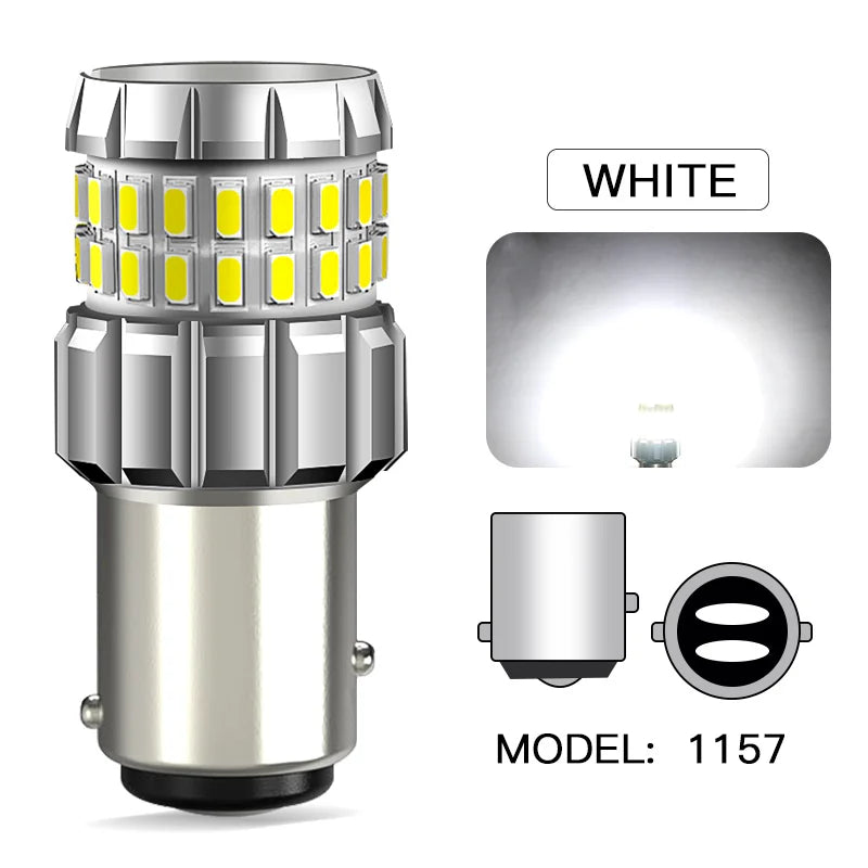 ampoules led blanc rouge 1157 12v canbus kia seltos ceed soul sportage day running