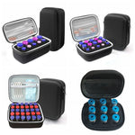 boîtes rangement flacons insuline noir zippées 10grids pratique compacte 3ml 5ml 10ml vials.storage