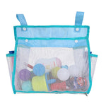 organisateur suspendu jouets bain blanc maille trous fixe tringle enfantins canards lettres plastique