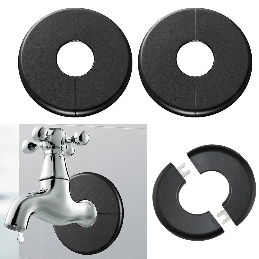 cache tap adhésif noir abs moderne 10x50mm 17x60mm 22x80mm 26x85mm 33x95mm