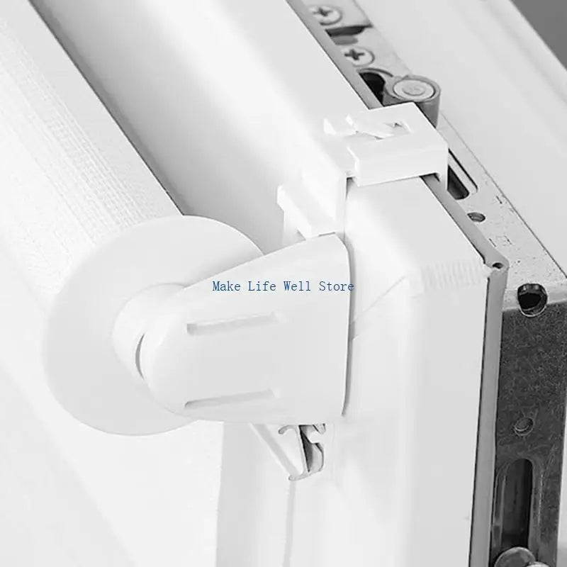 supports rideau plissé adhésif blanc moderne fixations rideau plissé accessoire rideau chanvre