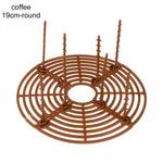 grille protection moderne plantes marron noir 19cm 30cm facile construction solide multi usages