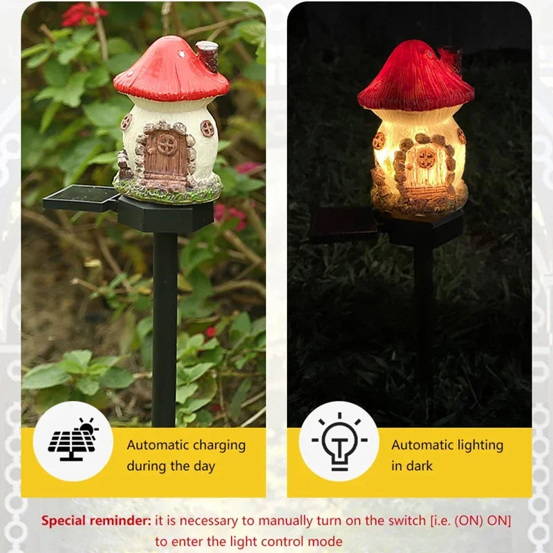 statues solaires décoratives oiseaux chouettes maison fantaisiste blanc marron bleu rouge vertextérieur ip65 led