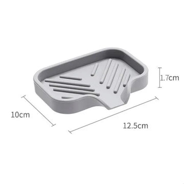 organisateur cuisine silicone plateau évier rangement éponge savon brosse vaisselle moderne minimaliste