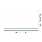 nappe table rectangulaire beige clair broderie florale classique salle manger