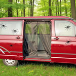 rideau voiture noir anti moustiques nylon moderne ventilé ultra fin