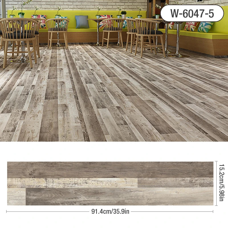 autocollant sol bois naturel moderne protection adhésif marron gris beige