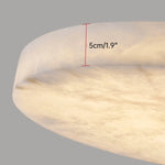 lampe moderne marbre naturel blanc beige brun doré cuivre led cuisine chambre salle manger