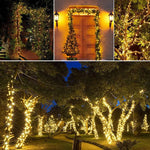 guirlande lumineuse solaire rondes blanc chaud multicolore blanc froid extérieur moderne festive noël