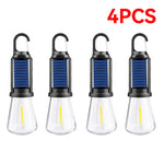 ampoule led solaire rechargeable portable camping blanc noir filament moderne